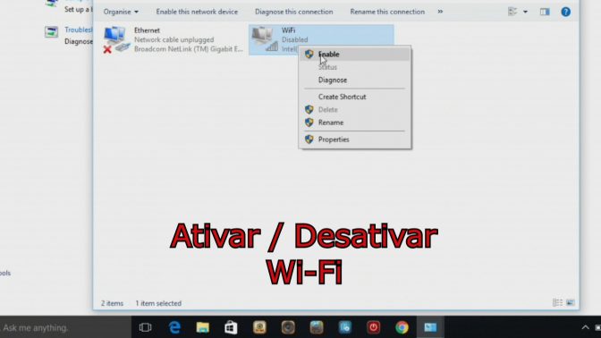 Como Ativar Desativar O Wifi Do Seu Computador No Windows 10 7897